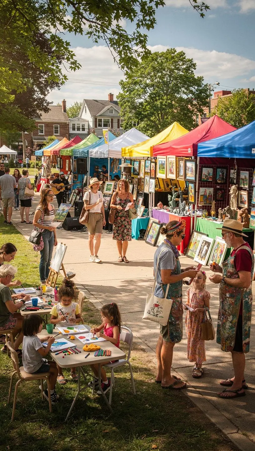 Social media promoting local ravencott.org events and activities.